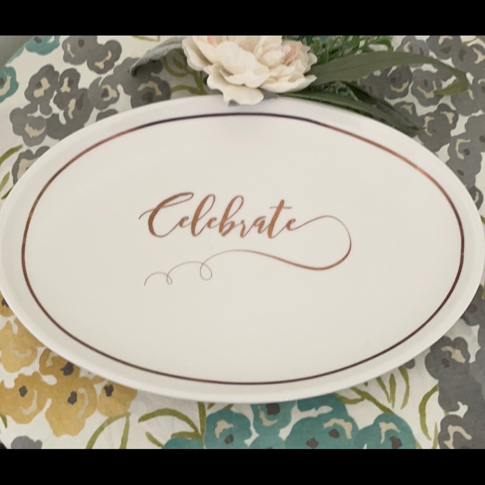Serving Tray "Celebrate"